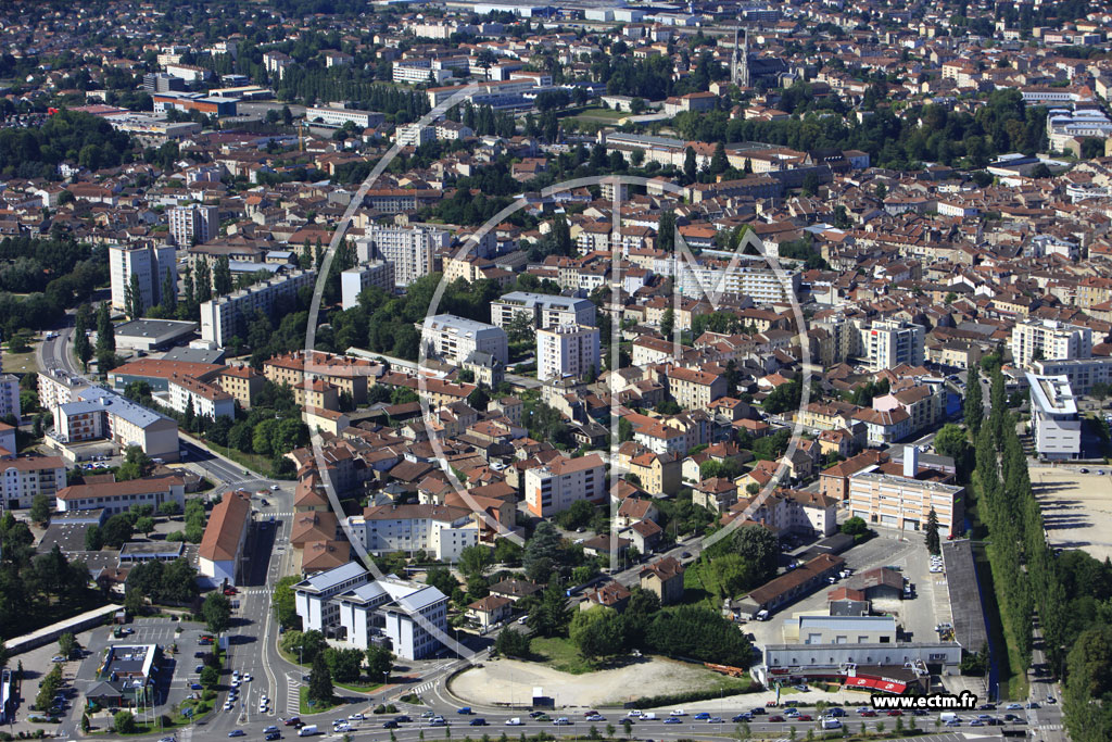 Photo arienne de Bourg en Bresse (Saint-Nicolas)