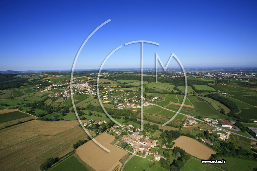 Photo arienne de Chevagny-les-Chevrires