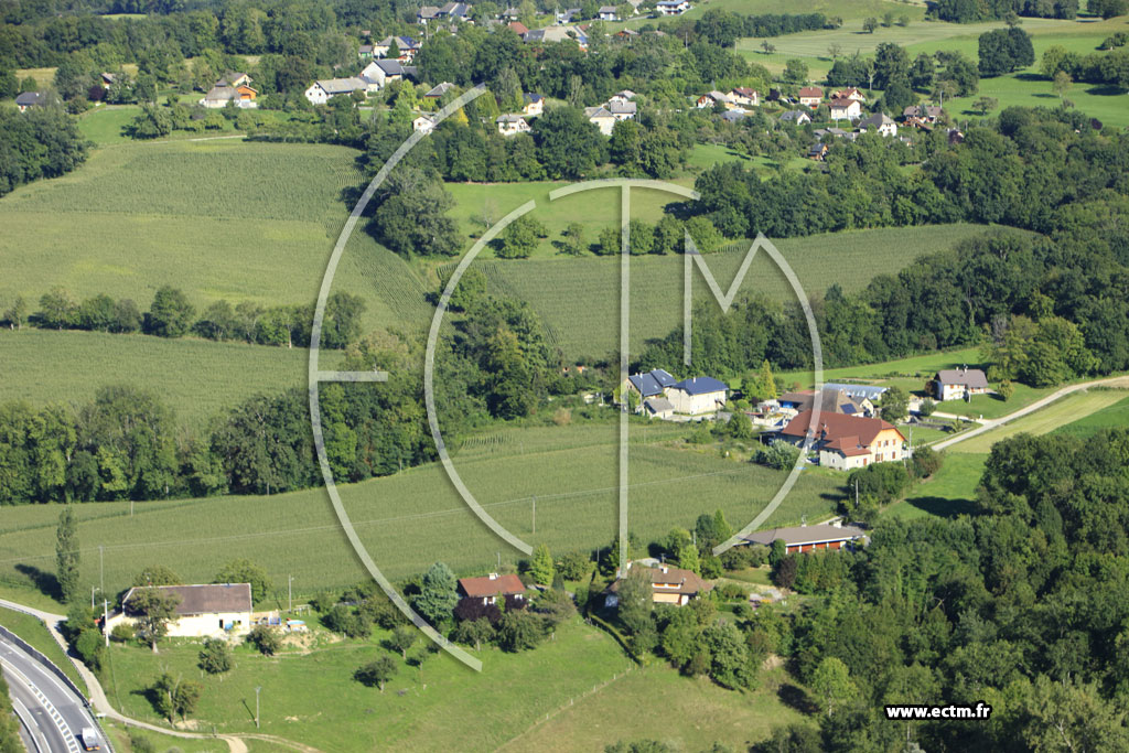 Photo arienne de Alby-sur-Chran (La Maladire)