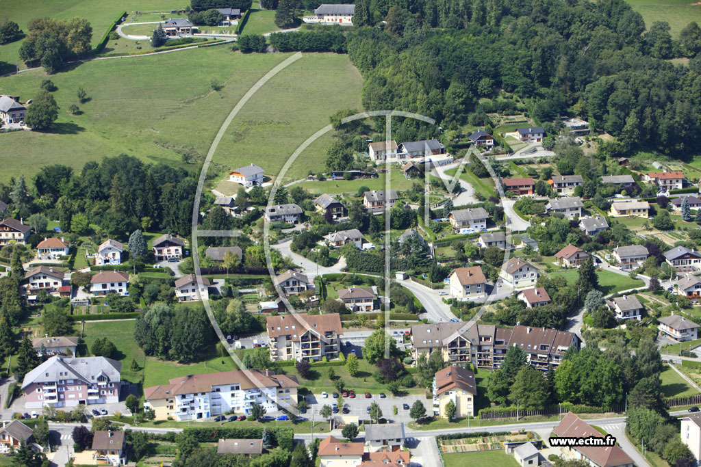 Photo arienne de Rumilly (Route de Bessine)