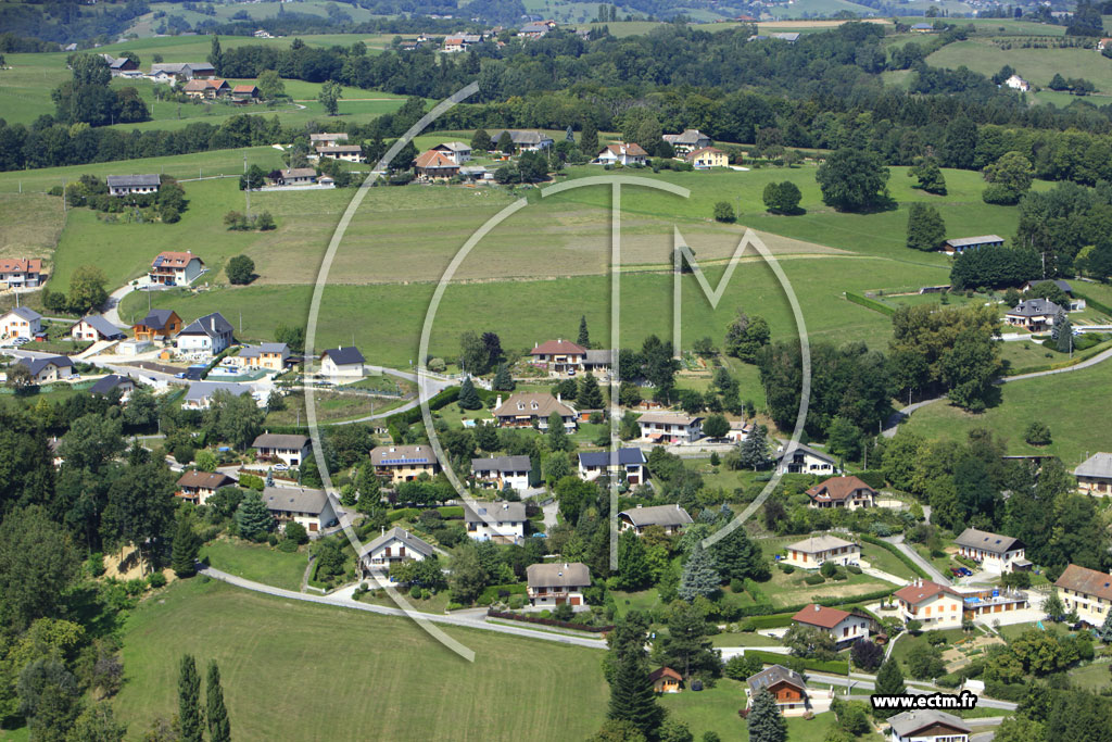 Photo arienne de Rumilly (Route de Bessine)