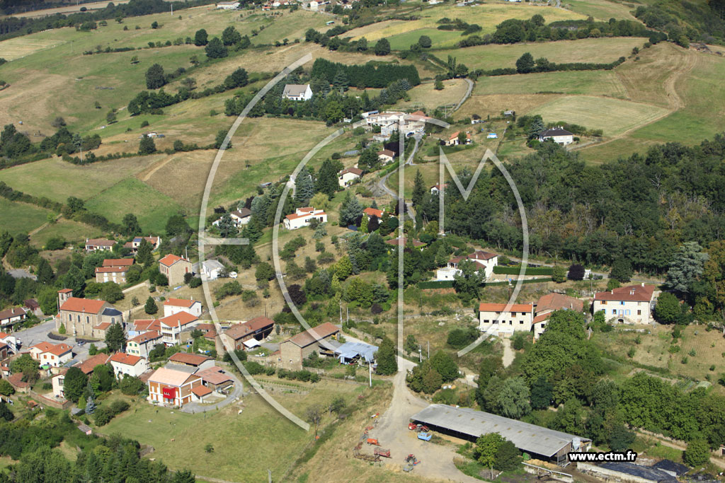 Photo arienne de Saint-Chamond (Chavanne)