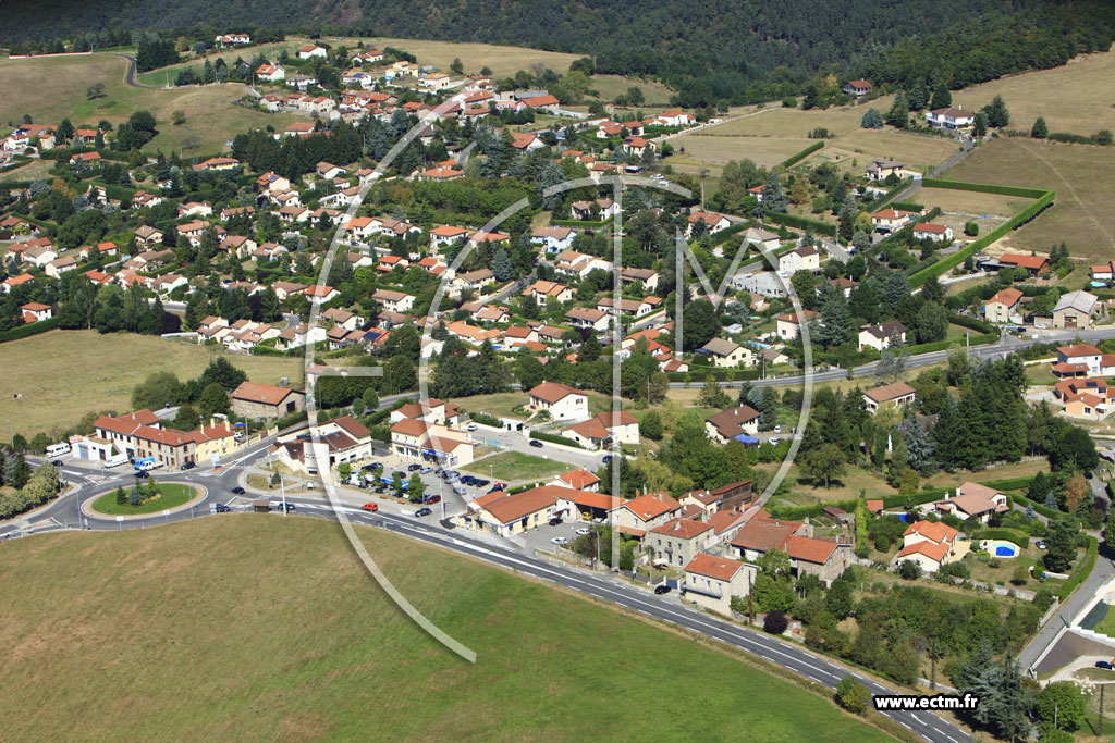 Photo arienne de Saint-Etienne (Le Berlan)