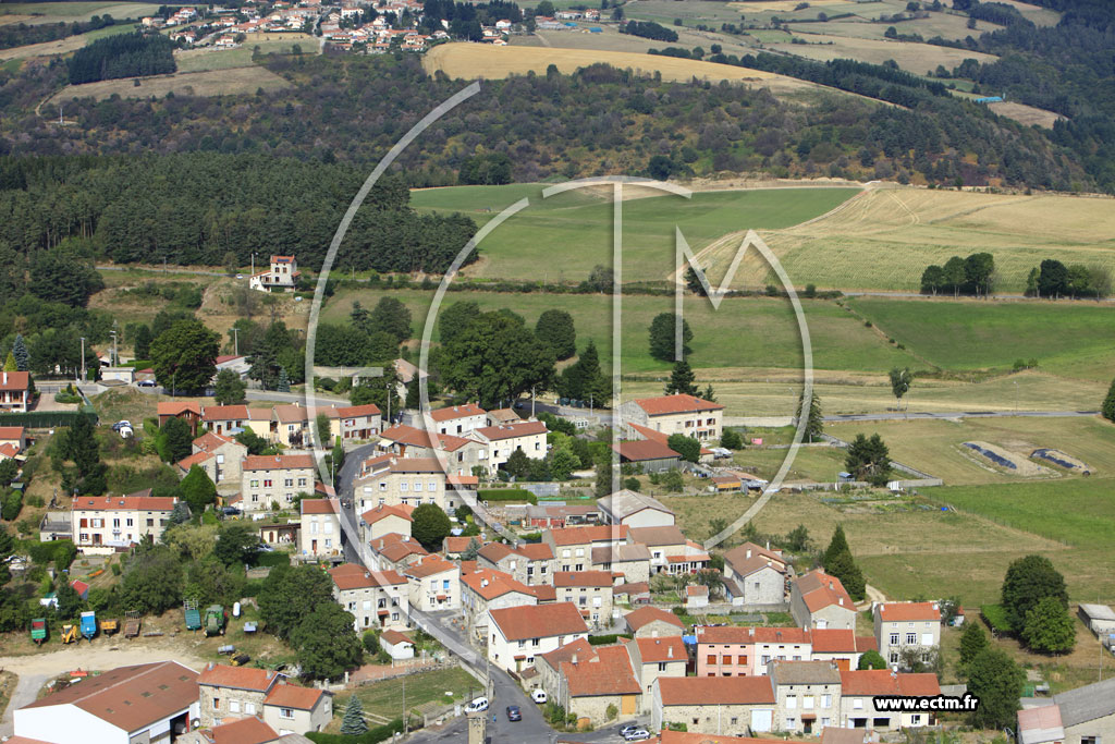 Photo arienne de Saint-Just-Malmont (Le Faux)