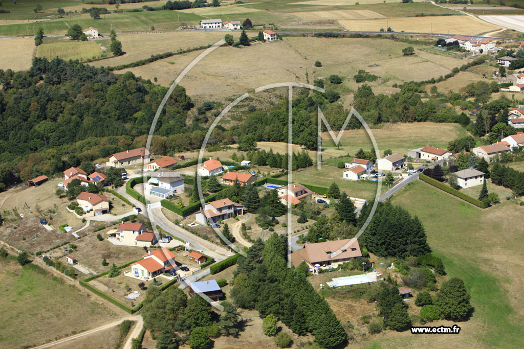 Photo arienne de Saint-Maurice-en-Gourgois (Gourgois)