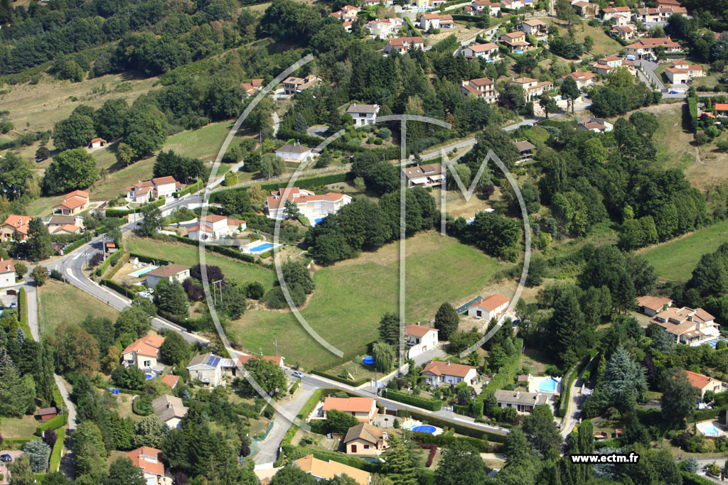 Photo arienne de Saint-Paul-en-Cornillon (Les Bernards)