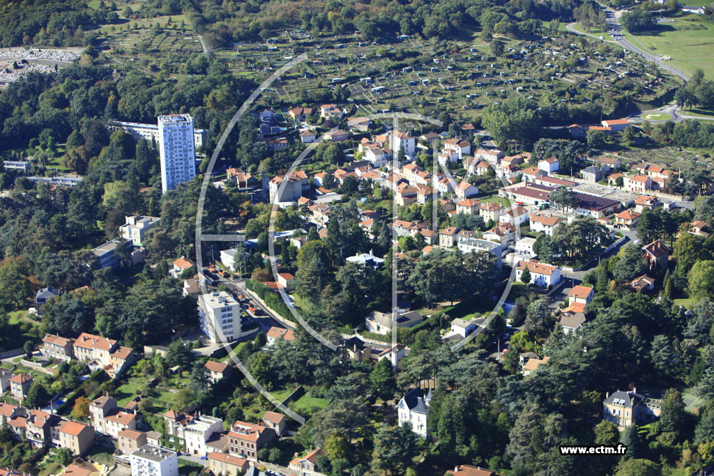 Photo arienne de Saint-Etienne (Montaud)