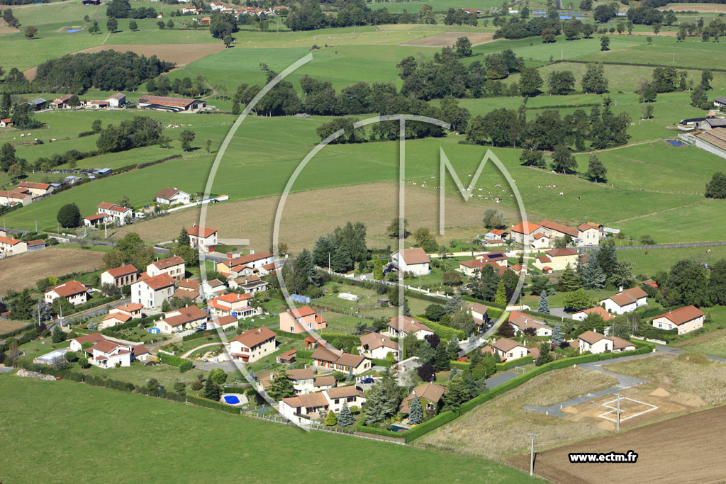 Photo arienne de Aveizieux (Les Granges)