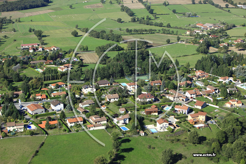 Photo arienne de Saint-Bonnet-les-Oules (Le Buissonnet)