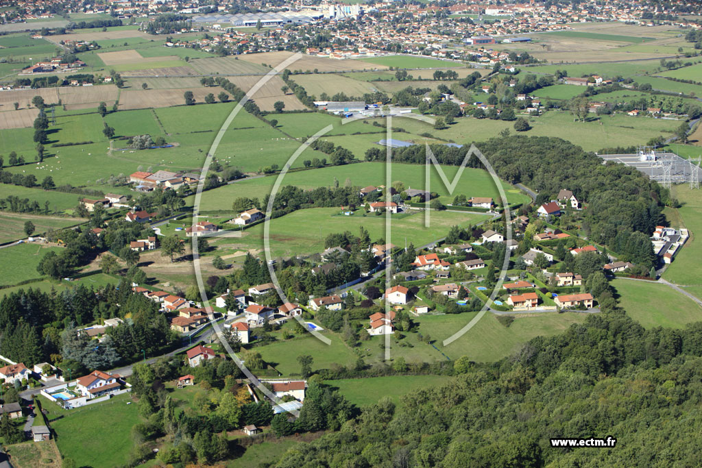 Photo arienne de Saint-Bonnet-les-Oules (Le Buissonnet)