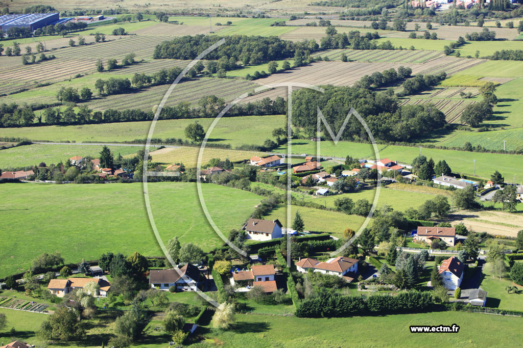 Photo arienne de Saint-Bonnet-les-Oules (Le Buissonnet)