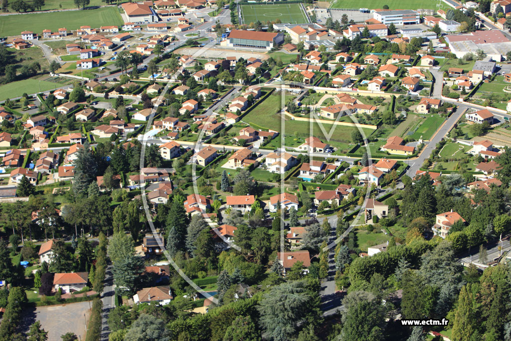 Photo arienne de Saint-Galmier (La Frarie)