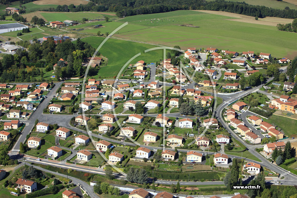 Photo arienne de Saint-Symphorien-sur-Coise (Pluvy)