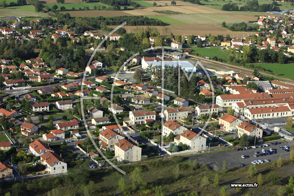 Photo arienne de Montrond-les-Bains (Rue des Acacias)