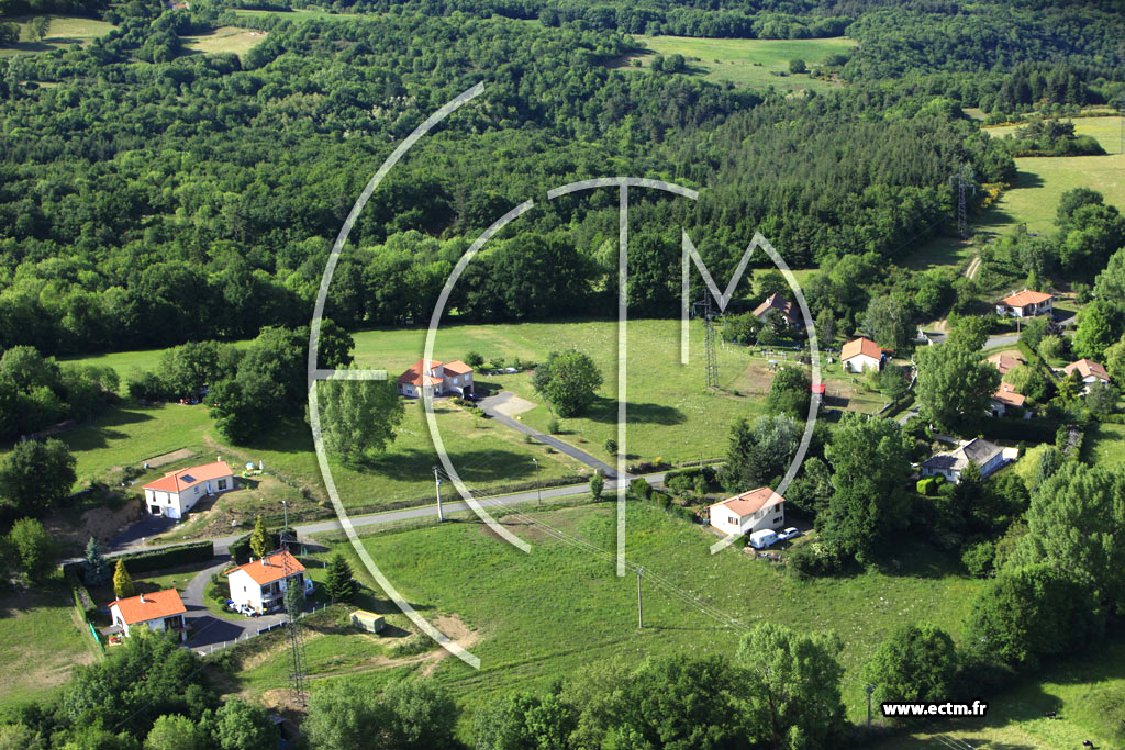 Photo arienne de Chanat-la-Mouteyre (L'Etang)