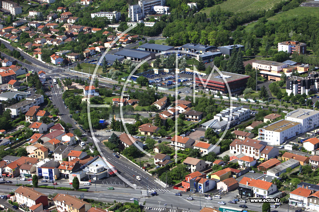 Photo arienne de Clermont-Ferrand (Quartier Croix Neyrat)