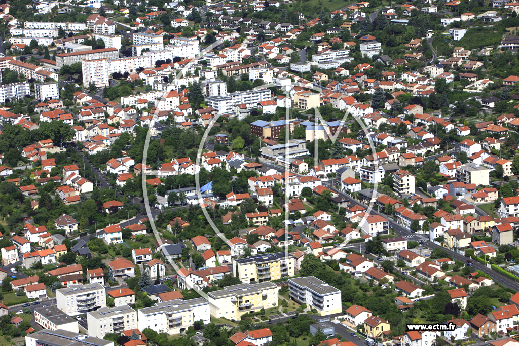 Photo arienne de Clermont-Ferrand (Quartier Trmonteix)