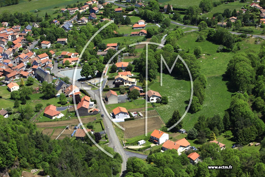 Photo arienne de Saint-Gens-Champanelle (Fontfreyde)