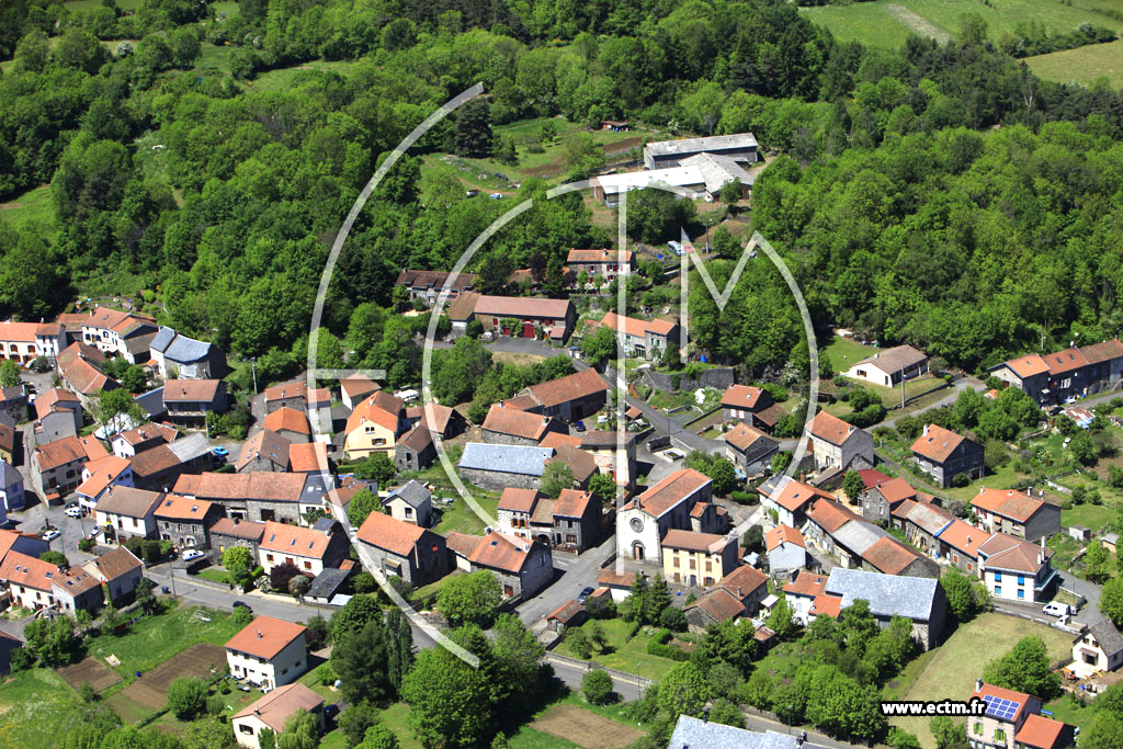 Photo arienne de Saint-Gens-Champanelle (Fontfreyde)