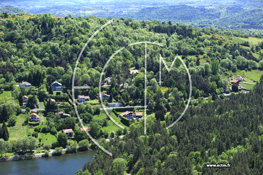 Photo arienne de Saint-Gens-Champanelle (La Cassire)