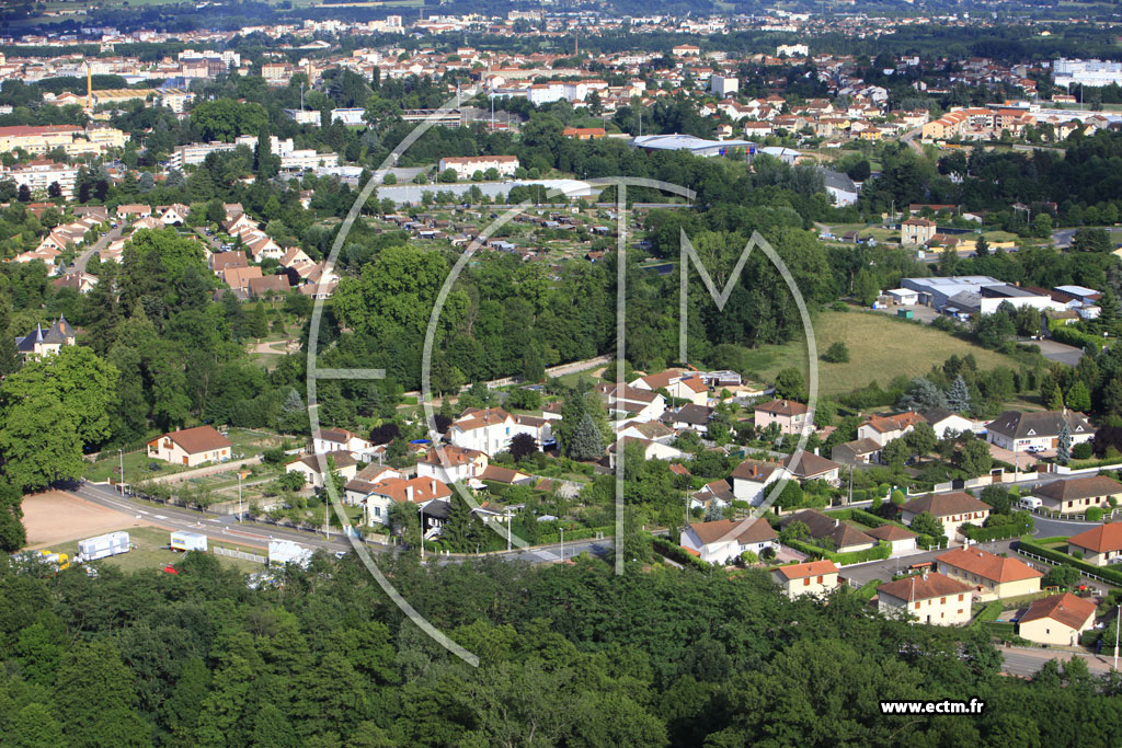 Photo arienne de Riorges (Le Marclet)