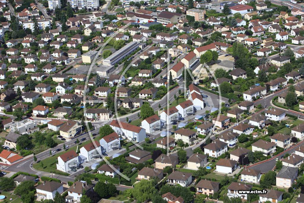 Photo arienne de Chalon-sur-Sane (Quartier Boucicaut)