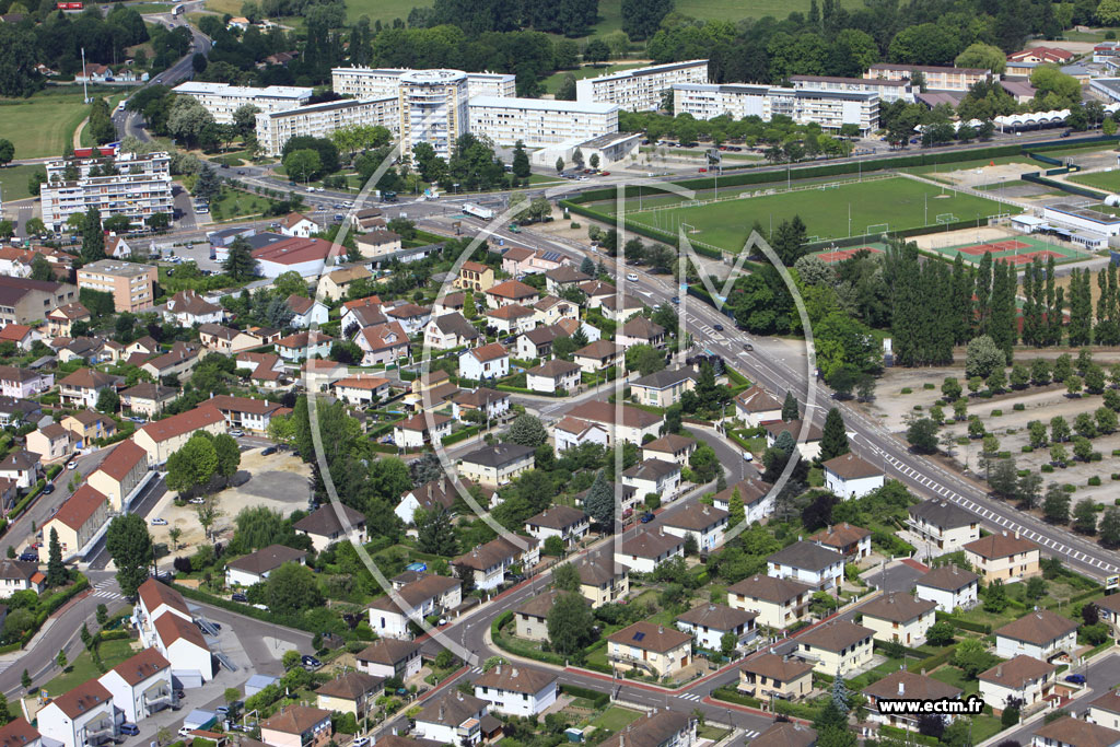 Photo arienne de Chalon-sur-Sane (Quartier Boucicaut)