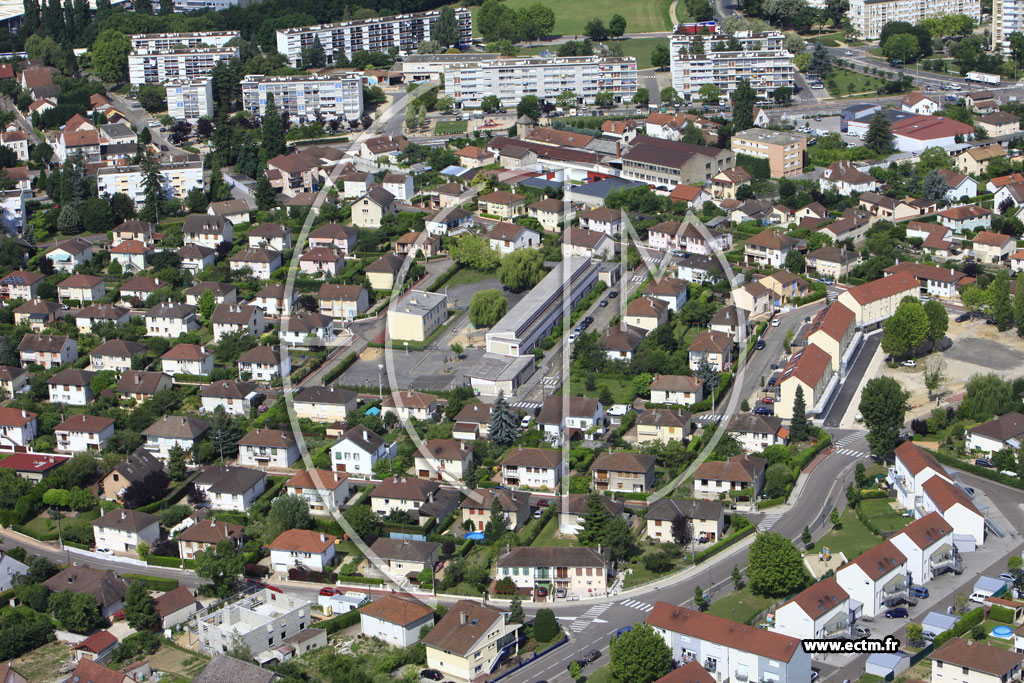 Photo arienne de Chalon-sur-Sane (Quartier Boucicaut)