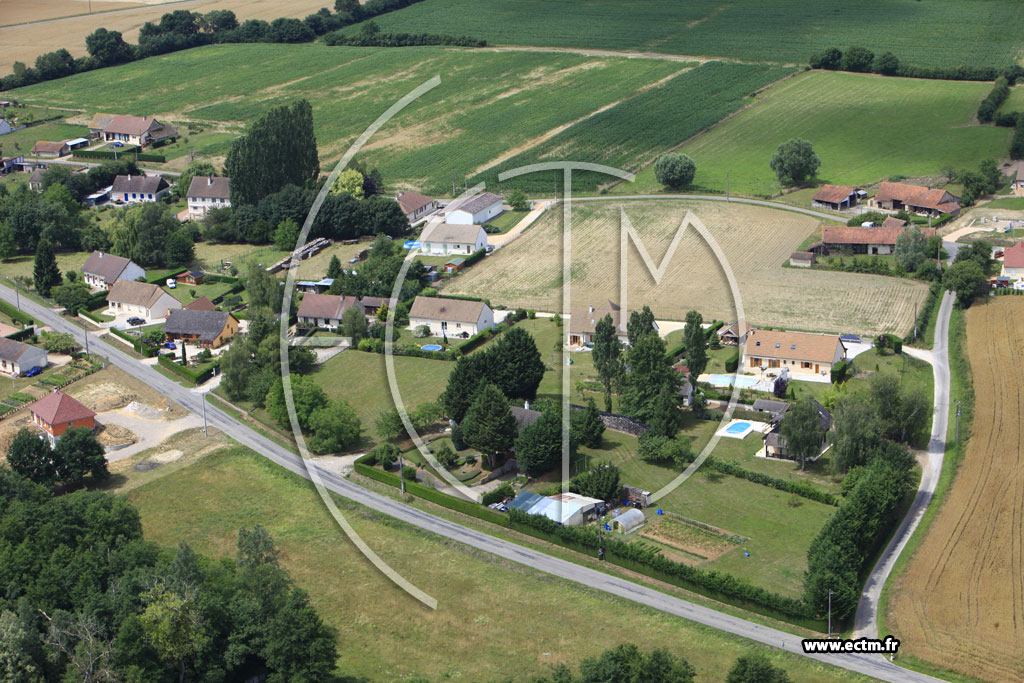 Photo arienne de L'Abergement-Sainte-Colombe (Foichot)