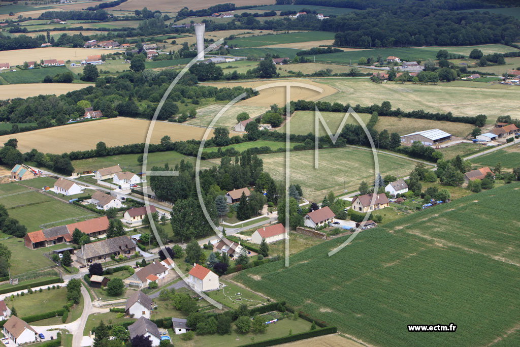 Photo arienne de L'Abergement-Sainte-Colombe (Le Charmois)