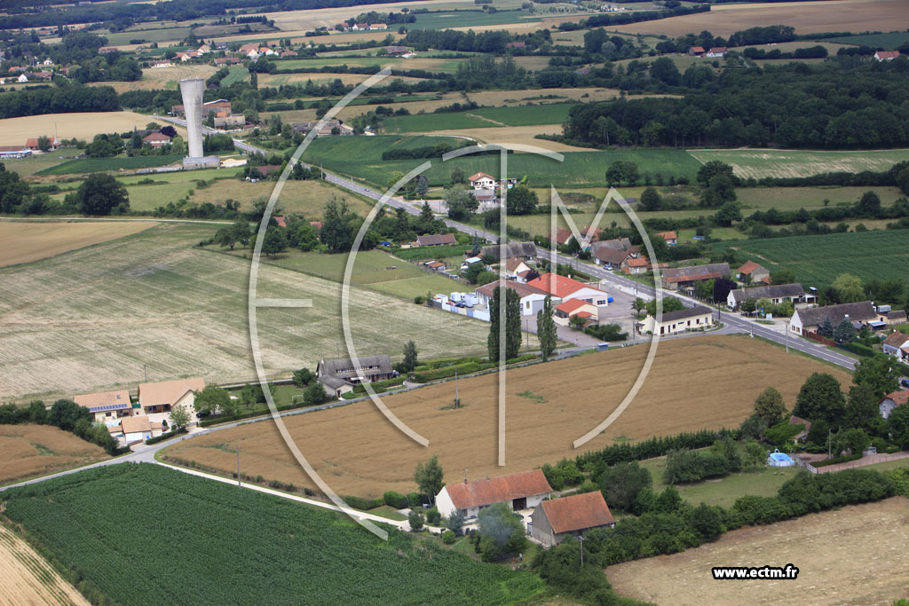 Photo arienne de L'Abergement-Sainte-Colombe (Les Plates)