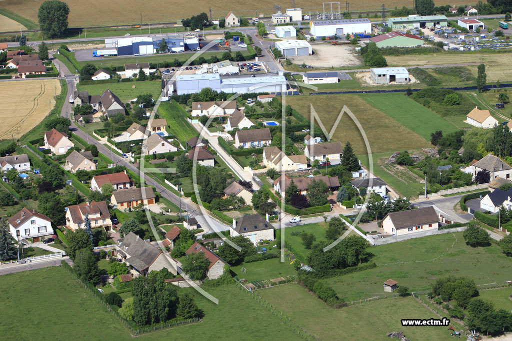 Photo arienne de Saint-Loup-de-Varennes