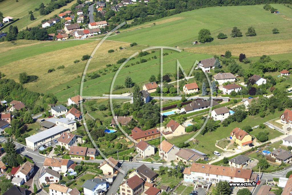 Photo arienne de Chtenois-les-Forges