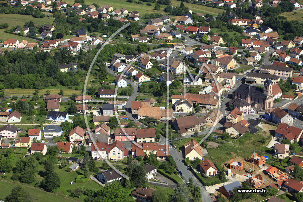 Photo arienne de Chtenois-les-Forges