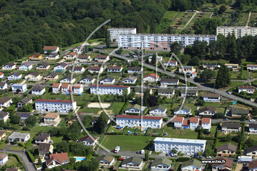 Photo arienne de Grand-Charmont