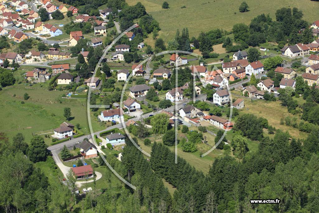 Photo arienne de Hricourt (Saint-Valbert)