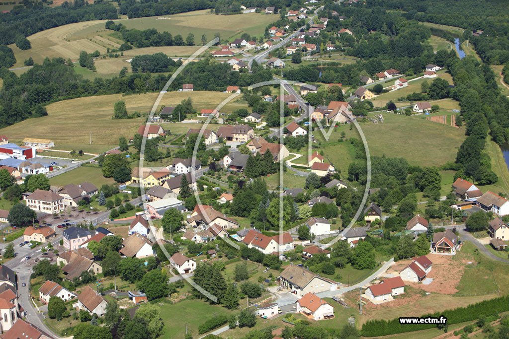 Photo arienne de Frahier-et-Chatebier