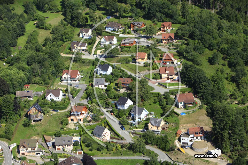 Photo arienne de Saint-Amarin