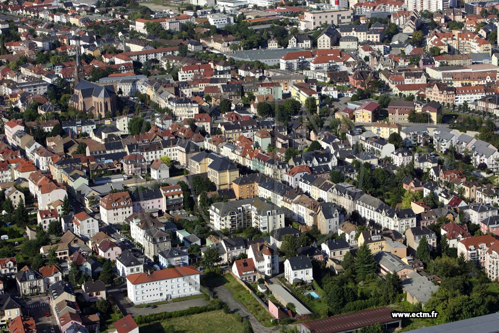 Photo arienne de Colmar (Quartier St Joseph Mittelharth)