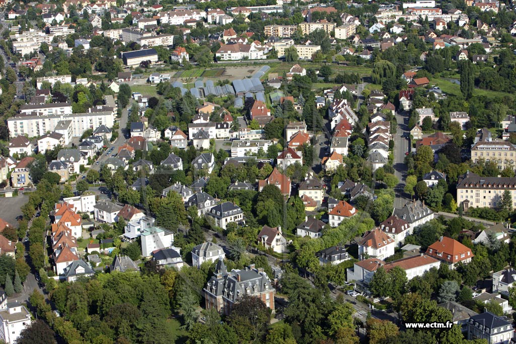 Photo arienne de Colmar (Quartier Sud)