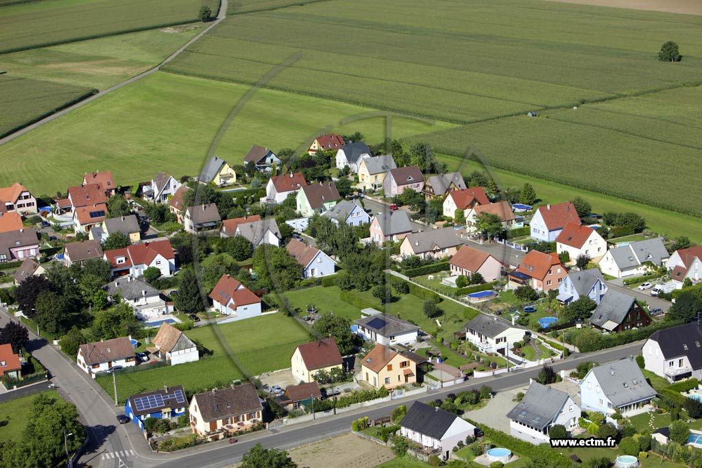 Photo arienne de Fortschwihr