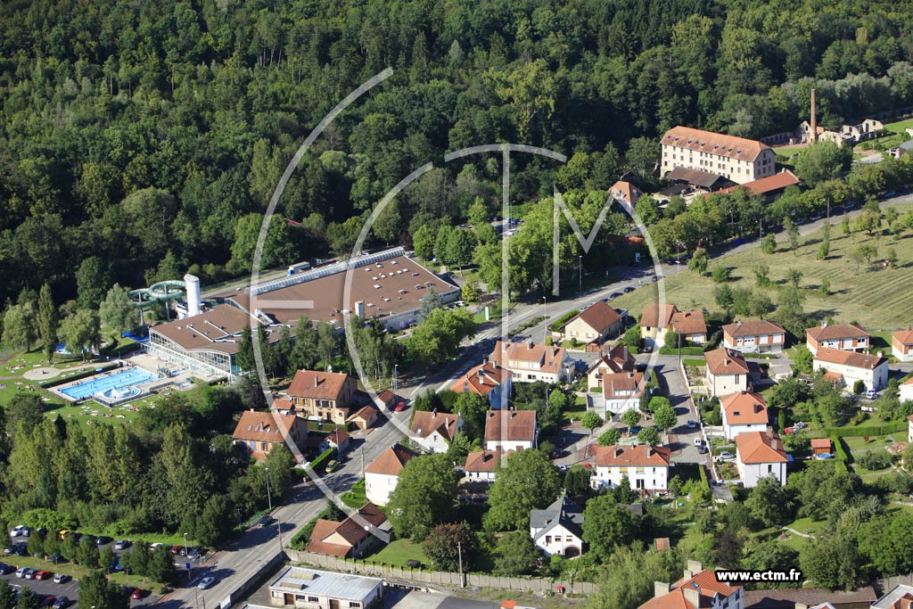 Photo arienne de Sarreguemines (Quartier Gregersberg)