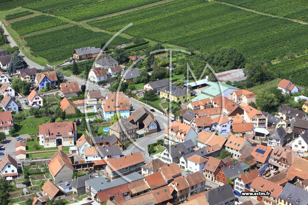Photo arienne de Ergersheim