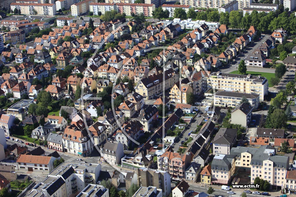 Photo arienne de Strasbourg (Koenigshoffen Ouest)