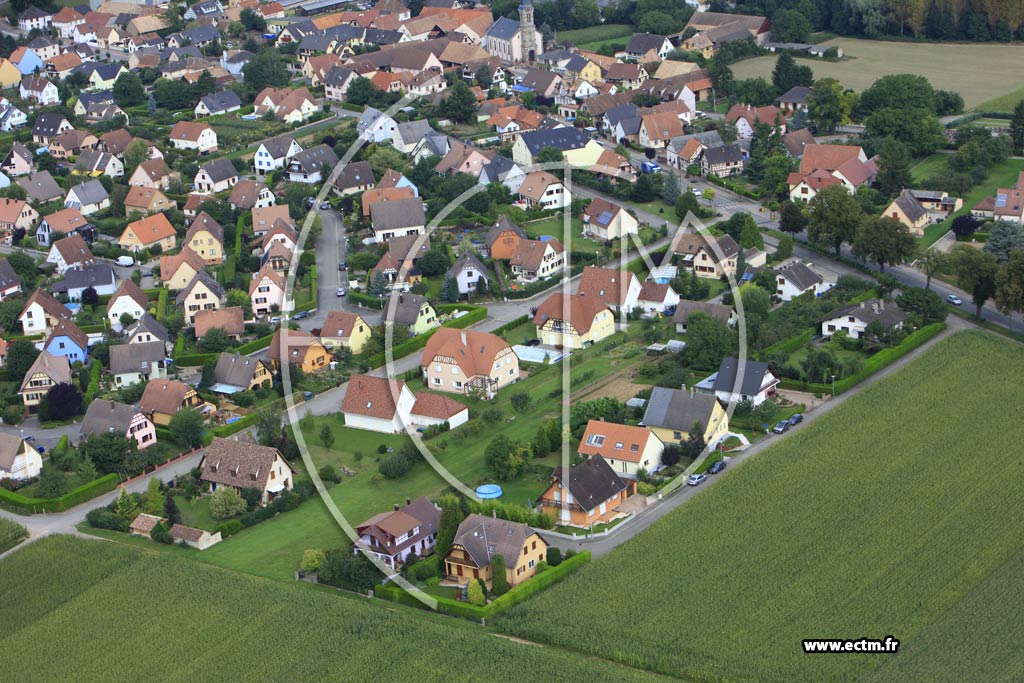 Photo arienne de Stutzheim-Offenheim (Stutzheim)