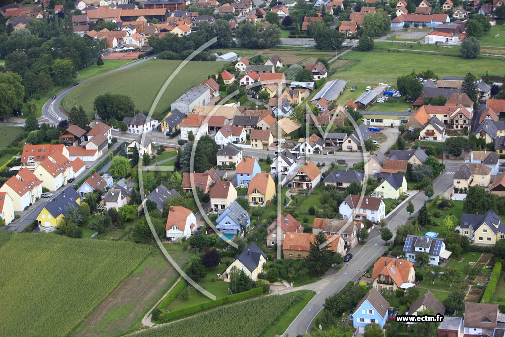 Photo arienne de Stutzheim-Offenheim (Stutzheim)