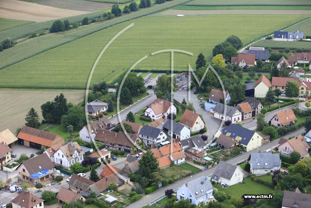 Photo arienne de Stutzheim-Offenheim (Stutzheim)