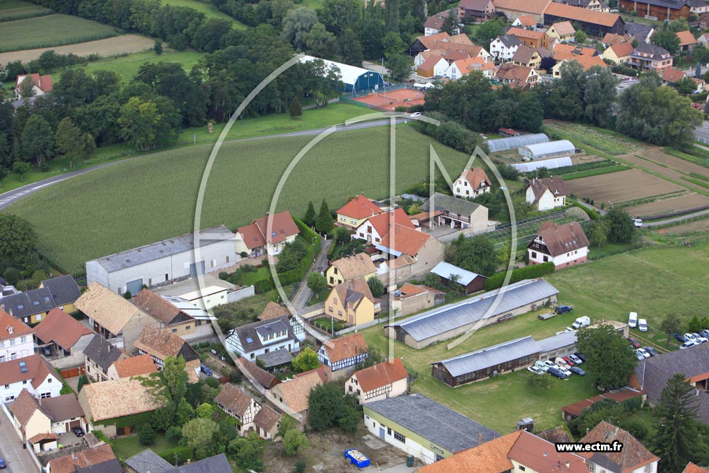 Photo arienne de Stutzheim-Offenheim (Stutzheim)