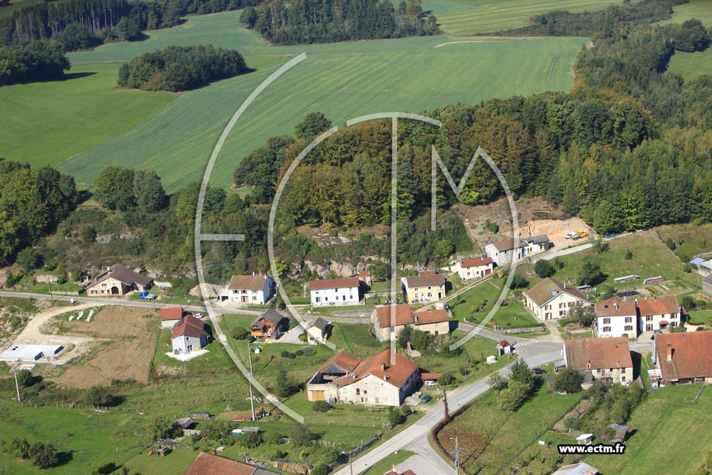Photo arienne de Raon-Aux-Bois