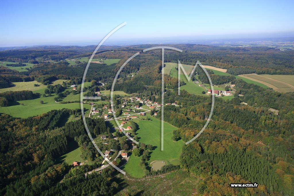 Photo arienne de Raon-Aux-Bois (Les Trayes)